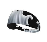 AKGFFDS The floating ghost Printing Elastic Exercise Headband Sports Head Tie for Men and Women, Soft, Quick-Dry