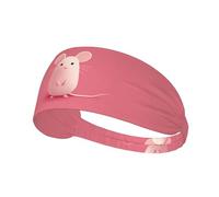 AKGFFDS The little mouse who made a mistake Printing Elastic Exercise Headband Sports Head Tie for Men and Women, Soft, Quick-Dry