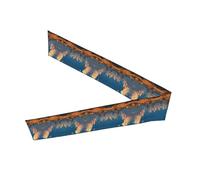 AKGFFDS Village on the prairie Printing Sports Head Tie Headband for Men and Women, Soft & Breathable Moisture Wicking Athletic