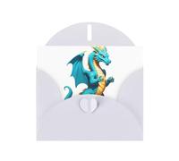 AKGFFDS White Holiday greeting check blank card and pearl beautiful blank note block Data Dragon Firewall Printing