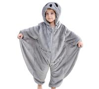 Akgukrseh Baby Christmas Outfit Boy Romper 12-18 Months The Night Before Kids Costume Boys Girls Cotton Hooded Jumpsuit Zipper Bodysuits Infant My First Girl 0-3 Clothes (Grey,2-3 Years)