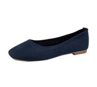 Akgukrseh Black Trainers Womens Women's Walking Orthopedic Sneakers Deck Boat Shoes Slip On Size 6 Casual Round Toe Moccasins Ladies Sandals Hollow Out Comfortable Loafers (Blue,4)