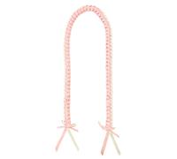 Akgukrseh Graduation Satin Sash Clergy Choral Stoles Plain Pageant For Women Men University School Ceremony Gift Hat Cap Set Academic Or Religious Events Uniform Dress Up Props (Light Pink,One Size)