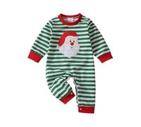 Akgukrseh Kids Christmas Costumes Big Cheerful Romper Dress Baby 9-12 Months Thicken Bear Hooded Jumpsuit For Toddler Zipper Bodysuit Flannel Winter Outfits Newborn Hat (Green,6-12 Months)