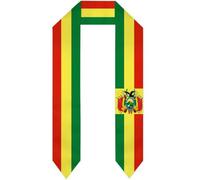 Akgukrseh Long Satin Graduation Sashes Clergy Choral Stoles Cap Hat 2026 With Sash Gifts Bachelor Caps Black Letters For School Academic Or Religious Events Uniform Accessories (Green2,72)