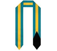 Akgukrseh Long Satin Graduation Sashes Clergy Choral Stoles Cap Hat 2026 With Sash Gifts Bachelor Caps Black Letters For School Academic Or Religious Events Uniform Accessories (White1,60)