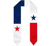 Akgukrseh Long Satin Graduation Sashes Clergy Choral Stoles Cap Hat 2026 With Sash Gifts Bachelor Caps Black Letters For School Academic Or Religious Events Uniform Accessories (White5,60)