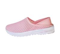 Akgukrseh Slip On Trainers Womens Orthopedic Walking Shoes Support Air Cushion Running Sneakers Size 8 All Black Women Casual Round Toe Moccasins White Sandals 5 Driving Loafers (Pink,5.5)