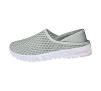 Akgukrseh Slip On Trainers Womens Orthopedic Walking Shoes Support Air Cushion Running Sneakers Size 8 All Black Women Casual Round Toe Moccasins White Sandals 5 Driving Loafers (Grey,8)
