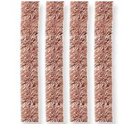 AKH® Christmas Tinsel Garland | 5m Length | Metallic Rose Gold Xmas Hanging Decoration
