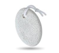 AKH® Natural Pumice Stone | White Callus Remover Natural Pedicure Tools for Hard Skin Feet and Hands | with Attached Piece of Rope for Hanging