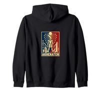 Akhenaten Aten Pharaoh Ancient Egypt History Zip Hoodie