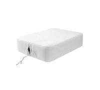 Akicia Fitted Sheet for Full Size Air Matress, with 18-24 Inch Extra Deep Pocket, Soft Breathable Air Mattress Sheet Cover for Inflatable Bed, White