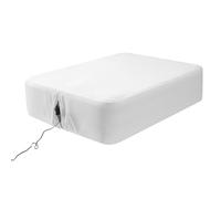 Akicia Twin Fitted Sheet for Air Mattress, with 18-24 Inch Extra Deep Pocket, Soft Breathable Air Bed Mattress Sheet Cover for Inflatable Bed, White