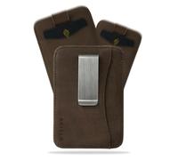 AKIELO RFID Blocking Card Holder and Gift Box - Compact and Slim Wallet - Minimalist Card Wallet (Charlie Collection)