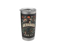 Akihabara Mechanical Koi Future District Tokyo Japan Graphic Stainless Steel Insulated Tumbler