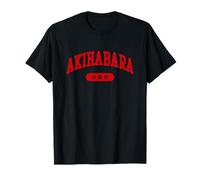 Akihabara Tokyo Japan Minimalist Collegiate Lettering T-Shirt