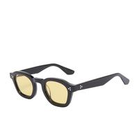 AKILA Men's Logos Sunglasses Black/Yellow