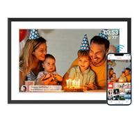 AKImart 32 GB Digital Picture Frame WLAN 10.1 Inch 1280 x 800 IPS LCD Touch Screen, Built-in 32 GB Memory, Auto-Rotate Wall Mountable, Share Moments Instantly via Frameo App from Anywhere