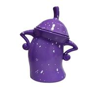 Akimbo Canister With Attitude - Cute Food Storage Jar With Airtight Lid, Sassy Desktop Ornament, Sugar Canister for Cafe