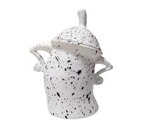 Akimbo Cute Food Storage Jar With Airtight Lid - Sassy Attitude Canister for Desktop Ornaments