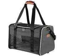 Akinerri Airline Approved Pet Carriers,Soft Sided Collapsible Pet Travel Carrier for Medium Puppy and Cats, Cats Carrier, Pet Carriers for Small Medium Cats…