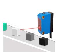 AKINLOAF 1 Pieces BGX-35N photoelectric Switch, Background Suppression Diffuse Photoelectric Sensor Detection Distance10-450MM, 12-24 VDC, NPN Output