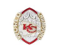 AKINMA Collector's Edition Kansas Championship Ring Collection: A Tribute to Four World Championship Titles (1969, 2019, 2022, 2023 Seasons Available) Exquisite Replica Gift(2023-2024,9#)