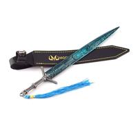 AKINMA Sacred Moonlight Greatsword Collectible Model - 22.5cm Fantasy Blade Display Piece, Inspired by Acclaimed RPG