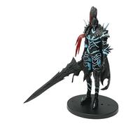 AKINMA Solo Leveling Inspired Knight Commander Blood Shadow Figure - 20cm Dark Fantasy Army Collectible Model Desk Statue