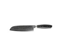 Akio Japanese Olive Ground Santoku Knife 18 cm Black