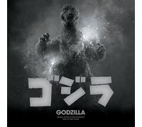 Godzilla (Akira Ifukube) White with Blue splatter)