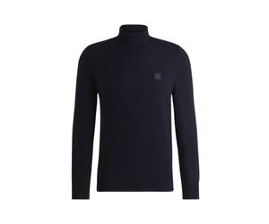 Akiro S Turtleneck - male - Boss - Turtlenecks - Blue - M - Knitwear M