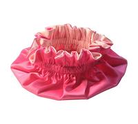 AKISS Baby Infant Newborn Toddler Satin Silk Hair Bonnet for Baby Girl Boy Sleeping Kids Cap Hat, Fuchsia + Pink, 1-3 Years