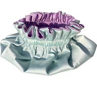 AKISS satin bonnet, Mint + Lavender, 12-36 Meses