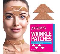Akissos Wrinkle Patches 160 PCS Face Lift Tape DIY Multifunction Comfort Smooth Skin Solution for Forehead, Eyes 11 Lines, Crow’s Feet, Laugh Lines, Neck & Face Overnight