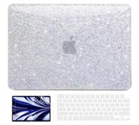 AKIT Compatible with MacBook Pro 14 inch Case 2025-2021 M4 M3 M2 M1 Pro Max A3112 A3185 A3401 A2918 A2992 A2779, Sparkle Pearly-Lustre Laptop Shell Case&Screen Protector&Keyboard Cover, Colorful