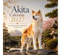 Akita Calendar 2027: Monthly Planning & Organization for Dog Lovers