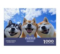 Akita Dog 1000 Piece Jigsaw Puzzle For Adults Challenging Game Stress Relief Puzzle Cultivate The Spirit of Teamwork For Adults Gifts 70x50cm/1000pcs
