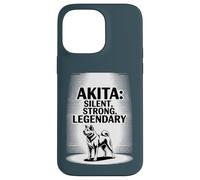 Akita - Silent, Strong, Legendary Japanese Akita Design Case for iPhone 14 Pro Max