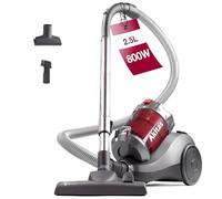 Akitas 800W Powerful Bagless Cylinder Hoover Vacuum Cleaner 2.5L With German Wessel Werk Nozzle Head For Hard Floor & Carpet (C6)