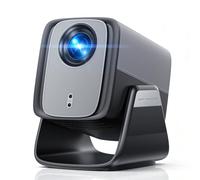 AKIYO O6 4K Smart Projector for Bedroom 2026 Upgraded Android 14 | Support Auto Focus, 6D Keystone, 100%-50% Zoom, WiFi 6 & Bluetooth 5.4, Outdoor & Indoor Home Cinema Projectors
