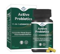 Akkermansia Muciniphila Probiotic - Gut Health & Digestive, A Live Akkermansia Supports Gut Lining - Microbiome Balance Supplement - Metabolism Boost Support with Berberine - 90 Capsules