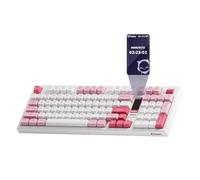 Akko 5098B Wireless Gaming Keyboard with Screen, Prunus Lannesiana Hot-Swappable Mechanical Keyboard with Scroll Wheel, Numberpad, RGB Gasket Keyboard, Piano Pre Lubed Switch