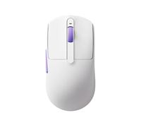 Akko Dash Max Wireless Gaming Mouse,41g UltraLight Mouse, 8K Polling Rate with PAW3395 Gaming Sensor, BT/2.4G Wireless/Wired Gaming Mouse,8 Adjustable DPI up to 26000,PC Mice for Win/Mac, White
