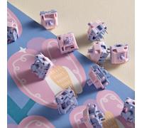 Akko Fairy Switch 5 Pins 50gf Linear Switch Mechanical Keyboard Accessories Silent Switches Gaming DIY Compatible with MX Switch 45 Pcs