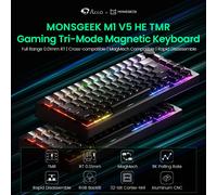 Akko MONSGEEK M1 V5 TMR Rapid Trigger Gaming Keyboard with Magnetic/Mechanical Switches 8K RGB Hot-swap Aluminum Keyboard Gasket BS DE 2