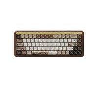 Akko Mechanical Gaming Keyboard, MU01 Mountain Seclusion 65% 68-Key RGB Hot-swappable Keyboard with Walnut Wooden Case, 2.4G Wireless/Bluetooth/Wired with PBT Dye-Sub Keycaps for Mac & Win
