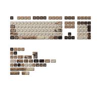 Akko PBT Keycaps Set, Mountain Seclusion MOA Profile 140-Key PBT Keycaps for Mechanical Keyboards