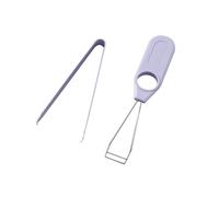 Akko Switch Puller and Keycap Puller for Mechanical Keyboard Hot Swap Keyboard, DIY Custom keyboard Removal Tool (Purple)